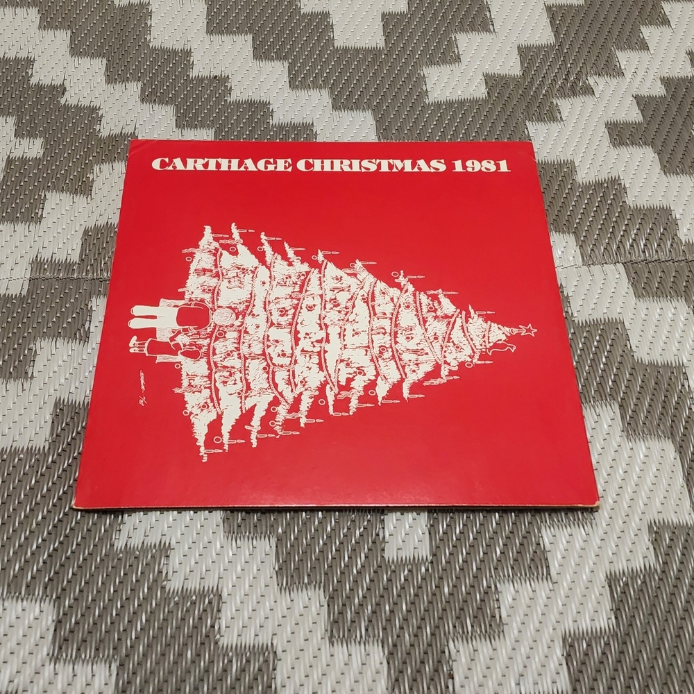 Carthage Christmas 1981 Red Album Cover